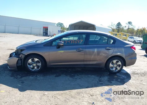 2014 Honda Civic Lx from USA, damaged, VIN 19XFB2F58EE232881